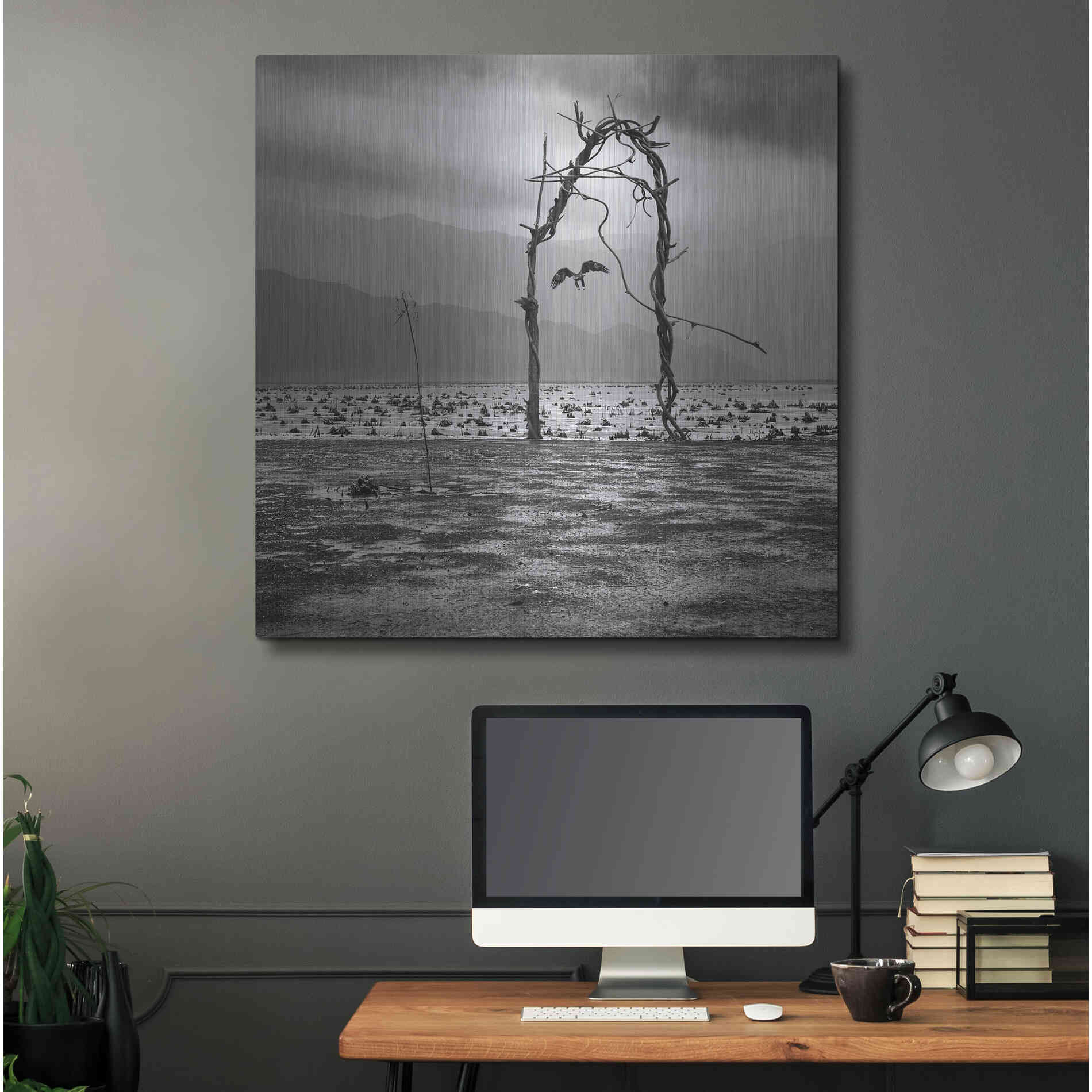 Luxe Metal Art 'Eagle' by Dariusz Klimczak, Metal Wall Art,36x36