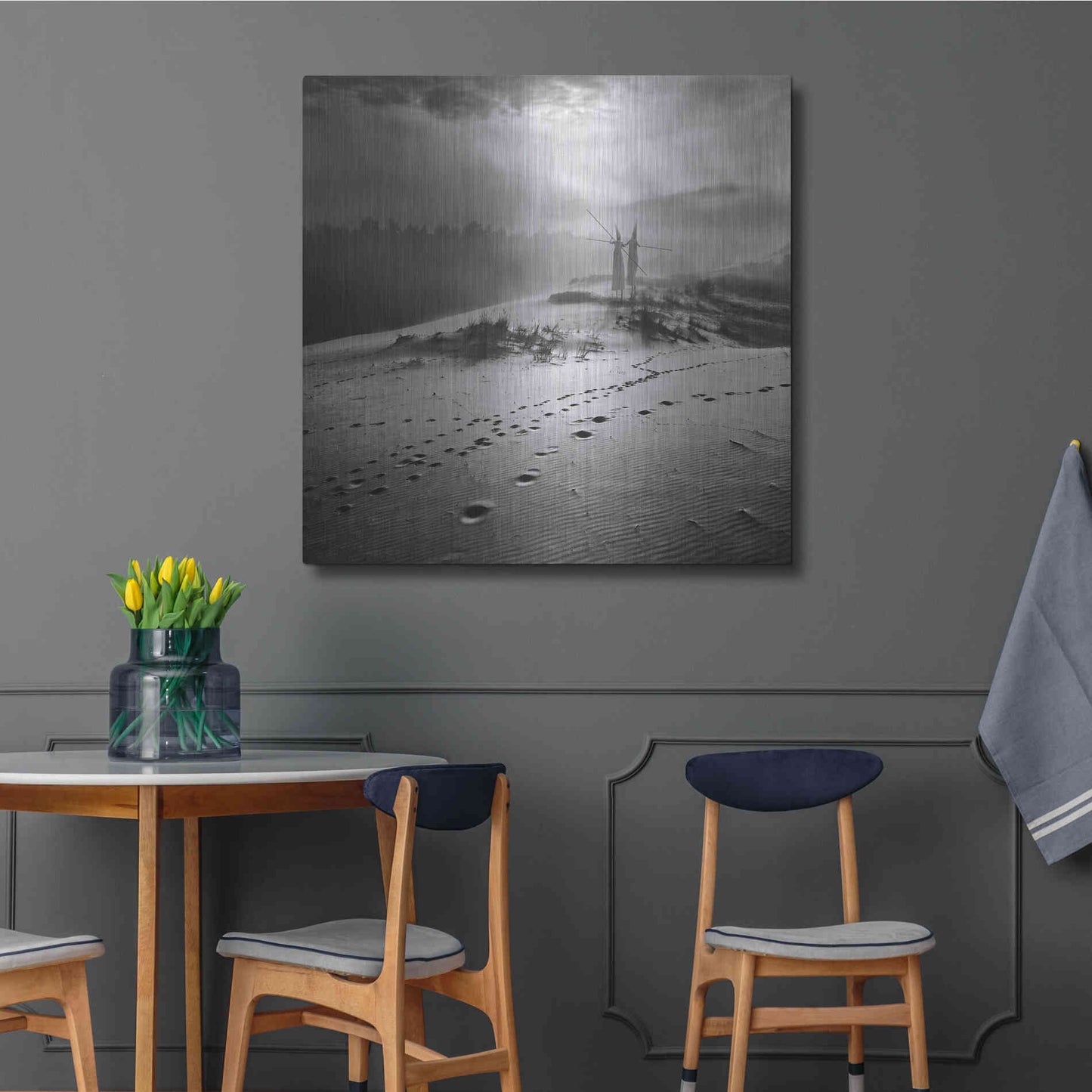 Luxe Metal Art 'Finders' by Dariusz Klimczak, Metal Wall Art,36x36