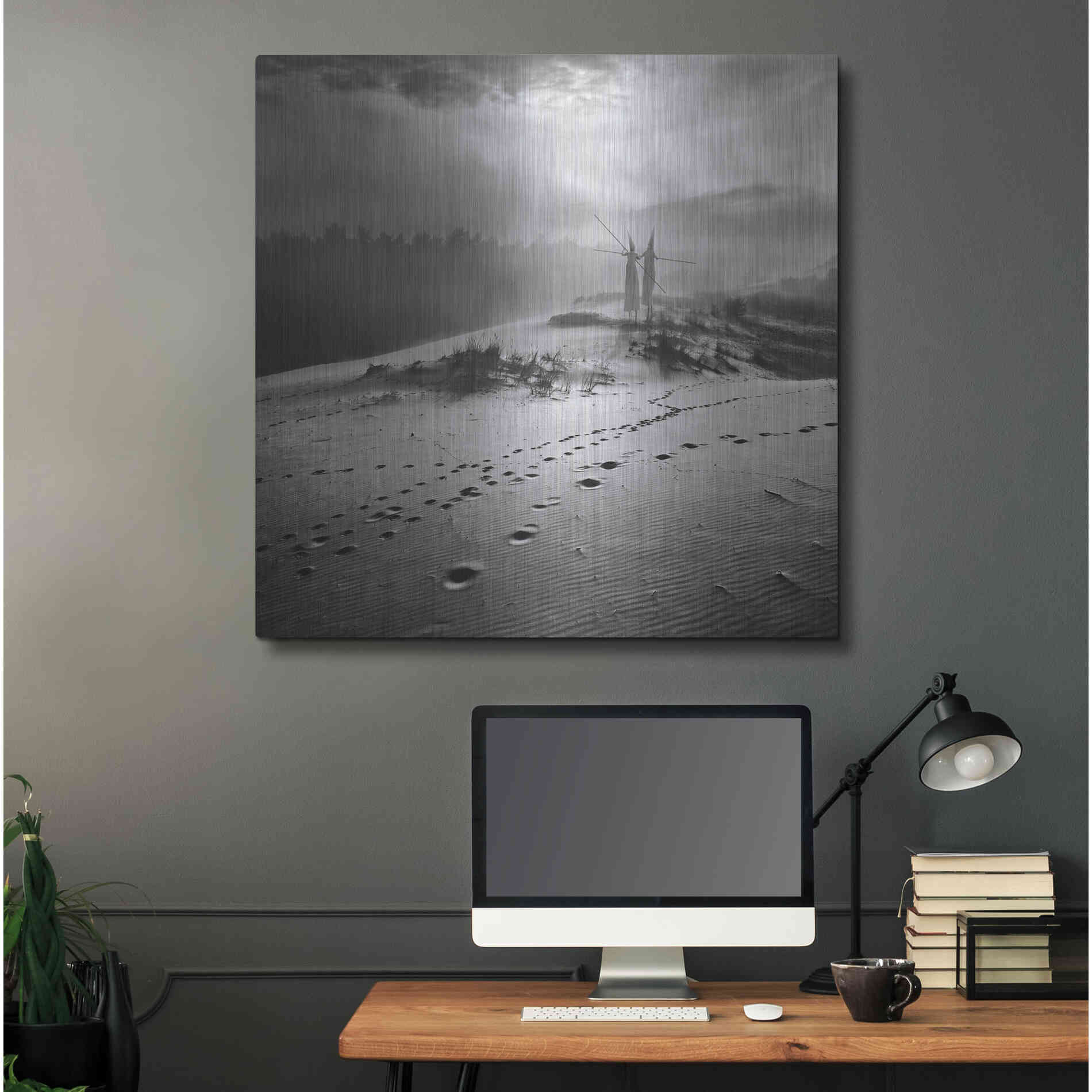 Luxe Metal Art 'Finders' by Dariusz Klimczak, Metal Wall Art,36x36