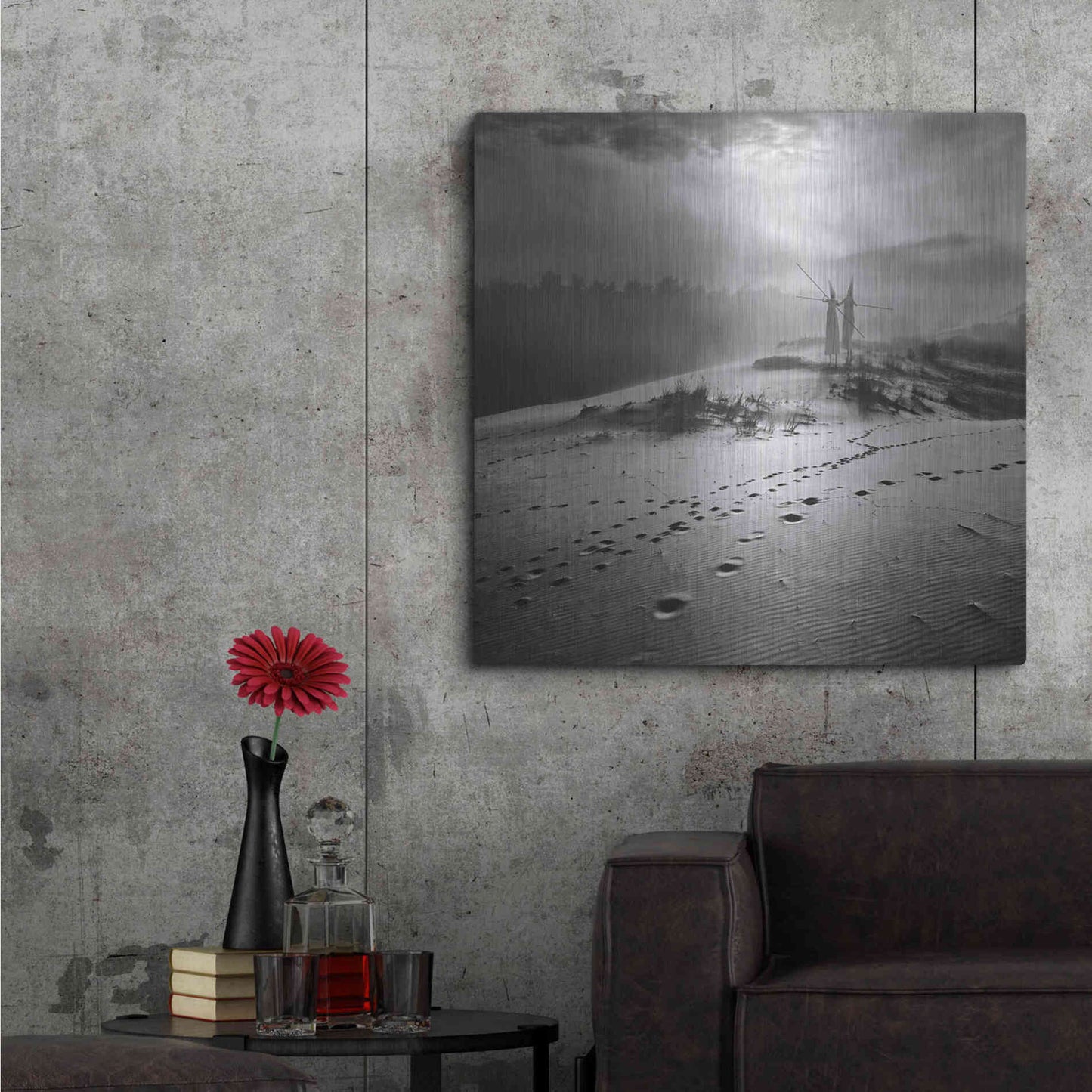 Luxe Metal Art 'Finders' by Dariusz Klimczak, Metal Wall Art,36x36