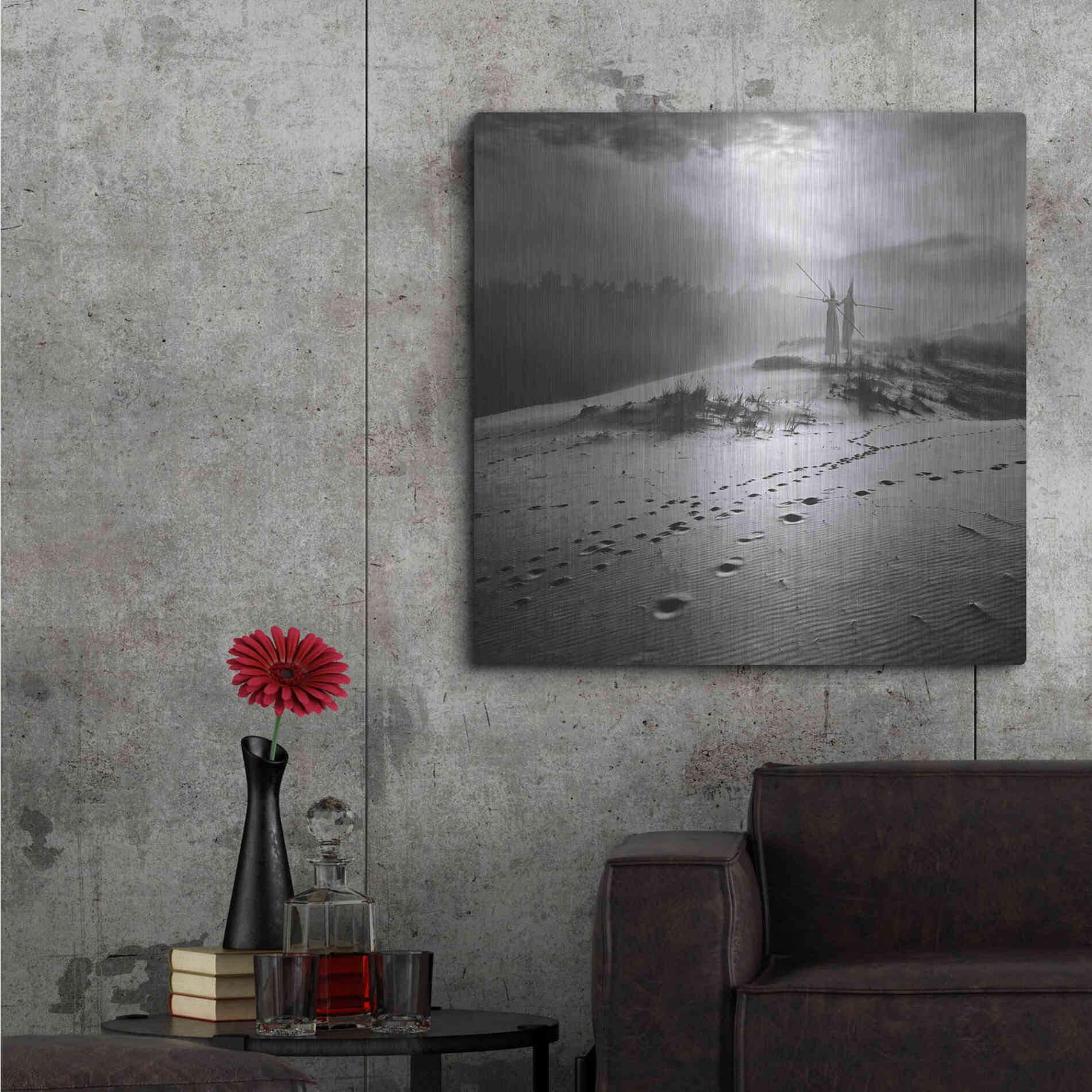 Luxe Metal Art 'Finders' by Dariusz Klimczak, Metal Wall Art,36x36