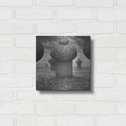 Luxe Metal Art 'Memory' by Dariusz Klimczak, Metal Wall Art,12x12