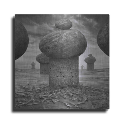 Luxe Metal Art 'Memory' by Dariusz Klimczak, Metal Wall Art