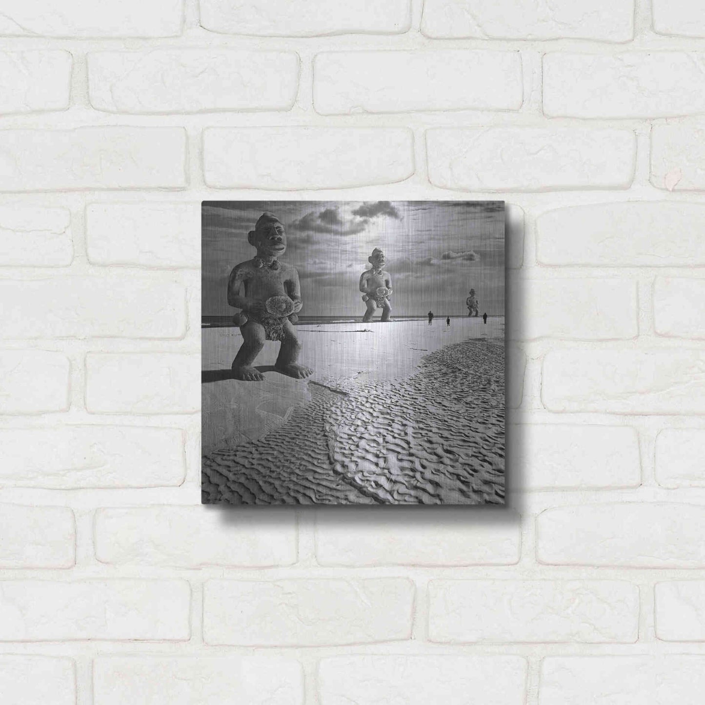 Luxe Metal Art 'Sextet' by Dariusz Klimczak, Metal Wall Art,12x12