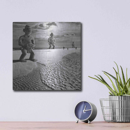 Luxe Metal Art 'Sextet' by Dariusz Klimczak, Metal Wall Art,12x12