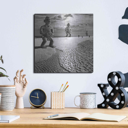 Luxe Metal Art 'Sextet' by Dariusz Klimczak, Metal Wall Art,12x12