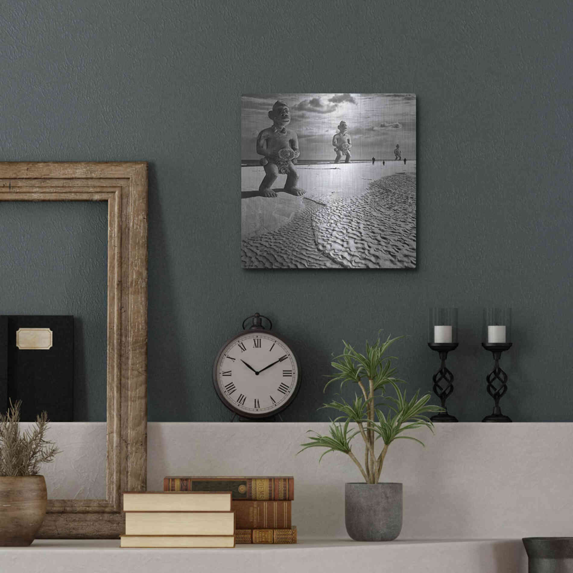Luxe Metal Art 'Sextet' by Dariusz Klimczak, Metal Wall Art,12x12