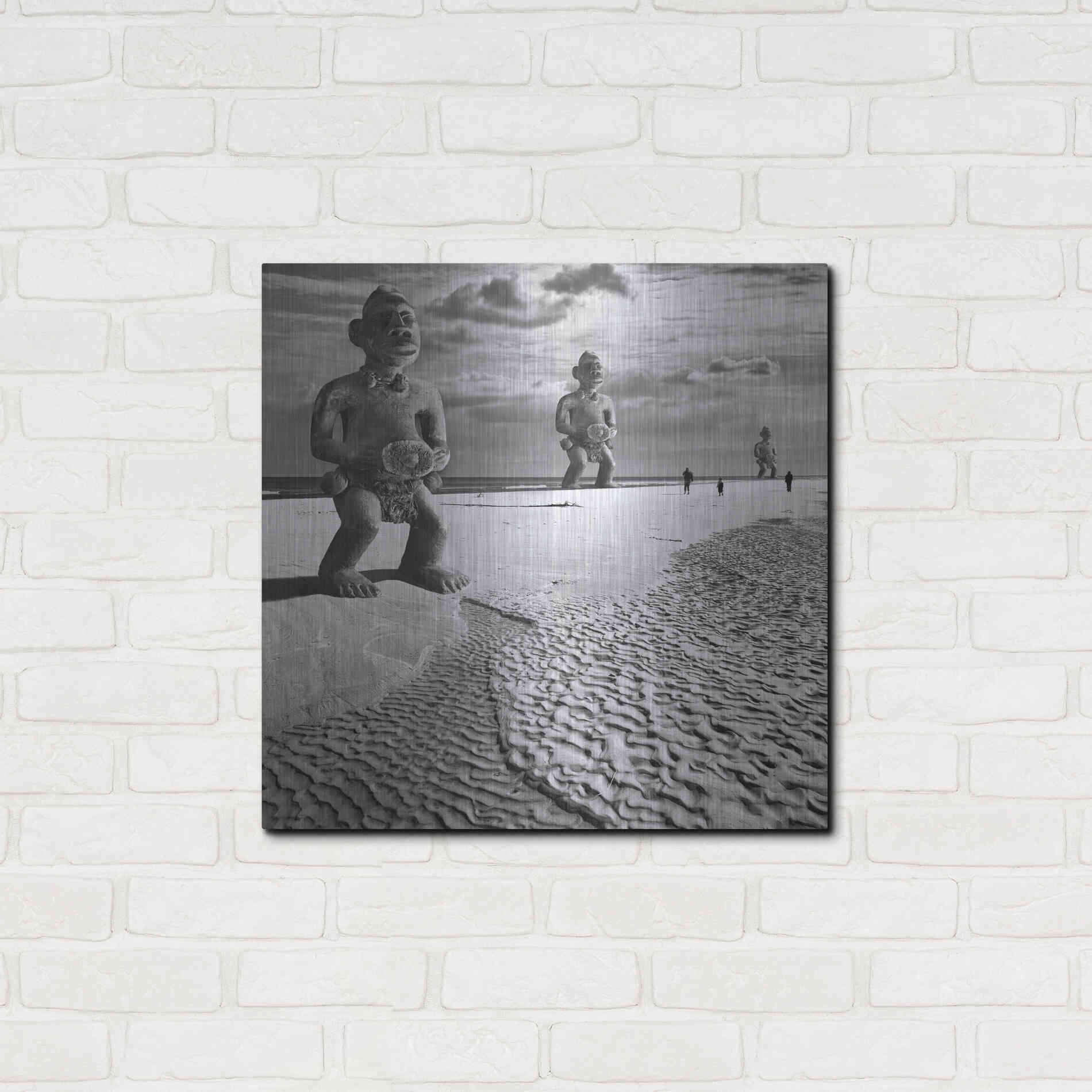Luxe Metal Art 'Sextet' by Dariusz Klimczak, Metal Wall Art,24x24