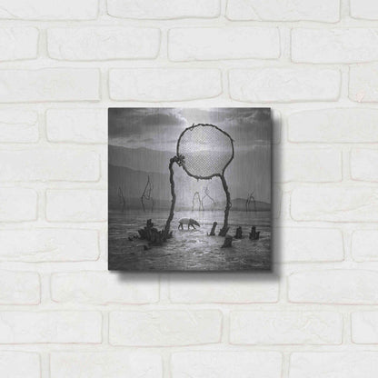 Luxe Metal Art 'Tapir' by Dariusz Klimczak, Metal Wall Art,12x12