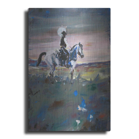 Luxe Metal Art 'Escape' by Oscar Alvarez Pardo, Metal Wall Art