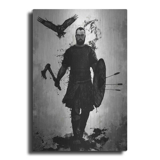 Luxe Metal Art 'To Valhalla' by Nicklas Gustafsson, Metal Wall Art