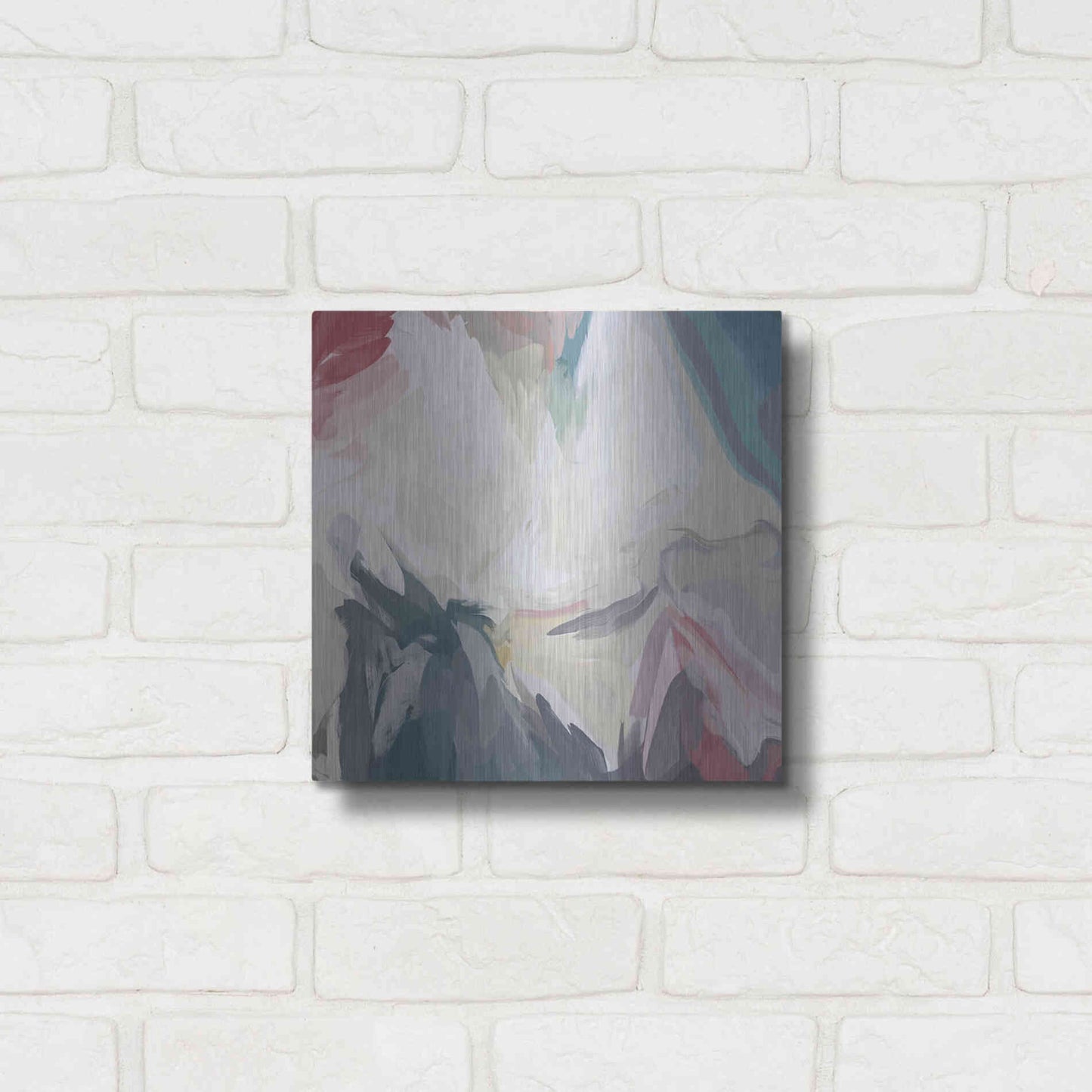 Luxe Metal Art 'From Day to Day 5' by Irena Orlov, Metal Wall Art,12x12