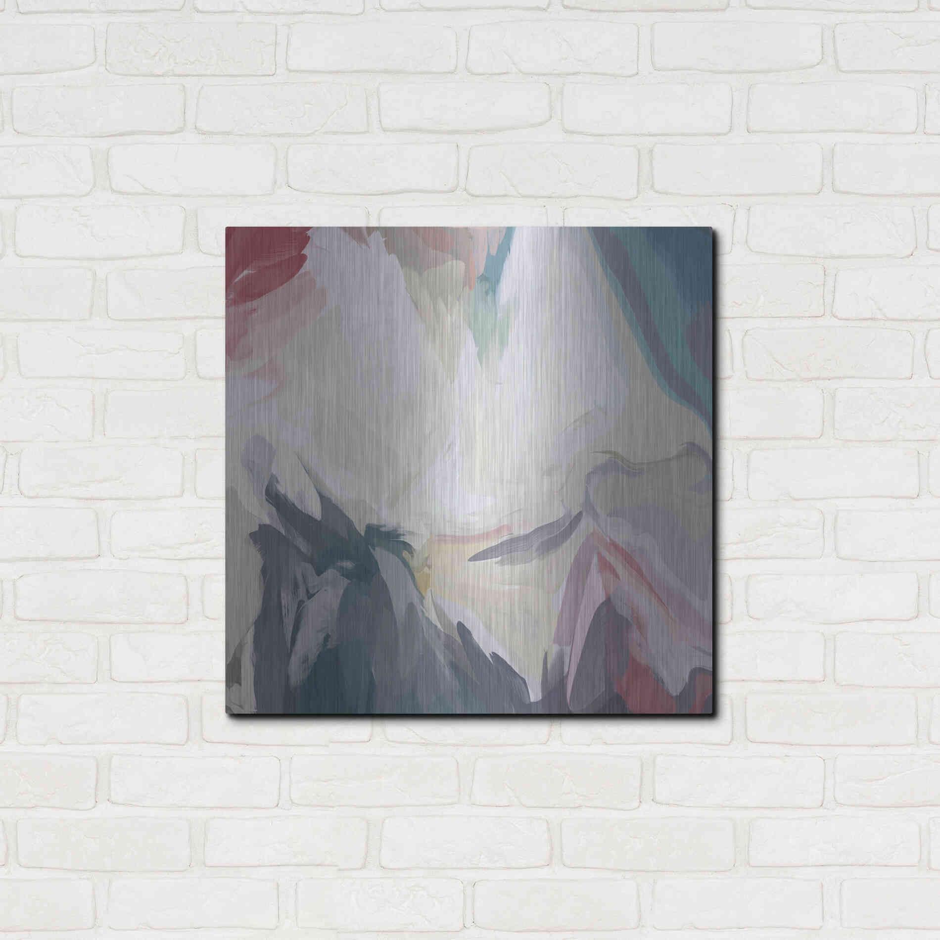 Luxe Metal Art 'From Day to Day 5' by Irena Orlov, Metal Wall Art,24x24