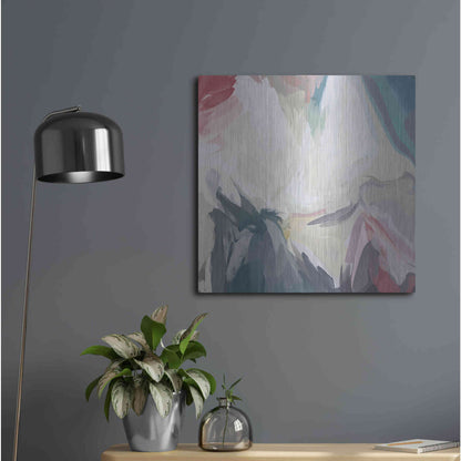 Luxe Metal Art 'From Day to Day 5' by Irena Orlov, Metal Wall Art,24x24