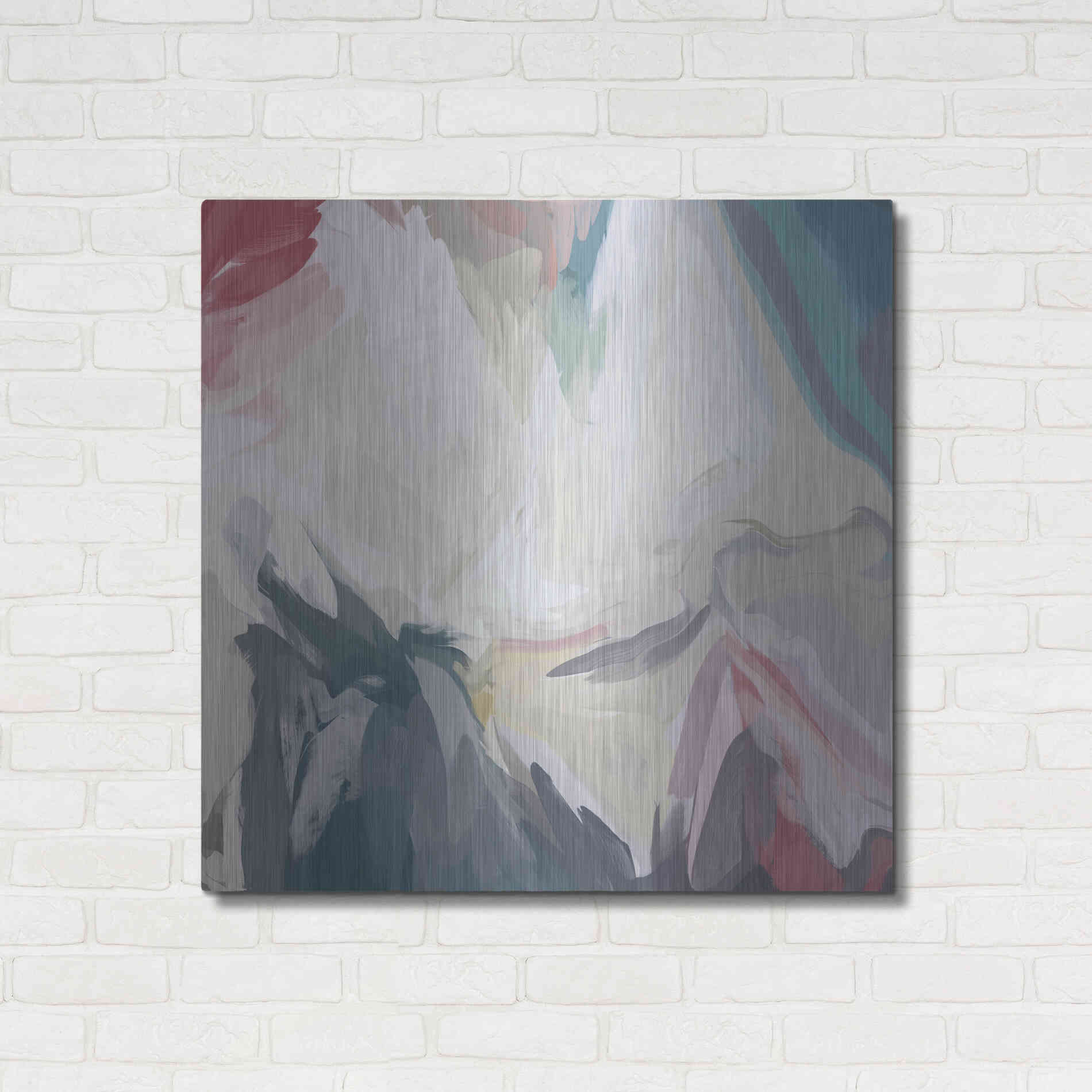 Luxe Metal Art 'From Day to Day 5' by Irena Orlov, Metal Wall Art,36x36