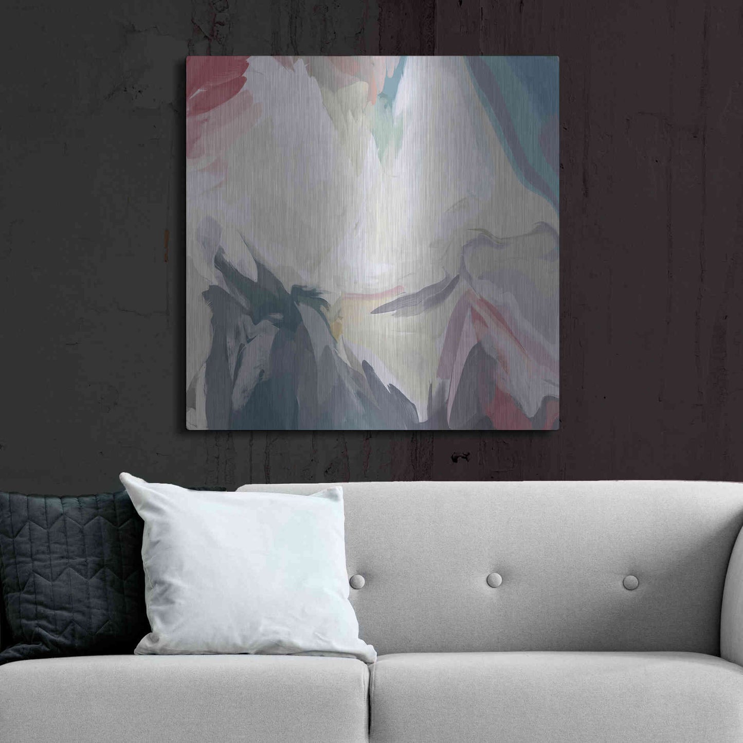 Luxe Metal Art 'From Day to Day 5' by Irena Orlov, Metal Wall Art,36x36
