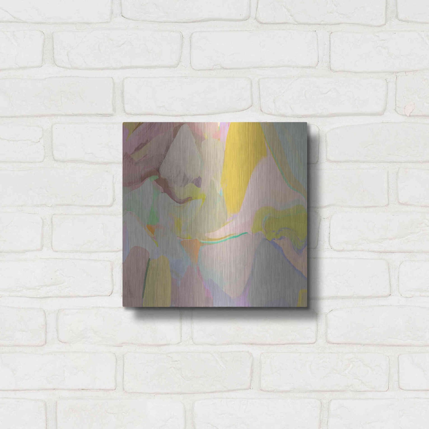 Luxe Metal Art 'Sunny City' by Irena Orlov, Metal Wall Art,12x12