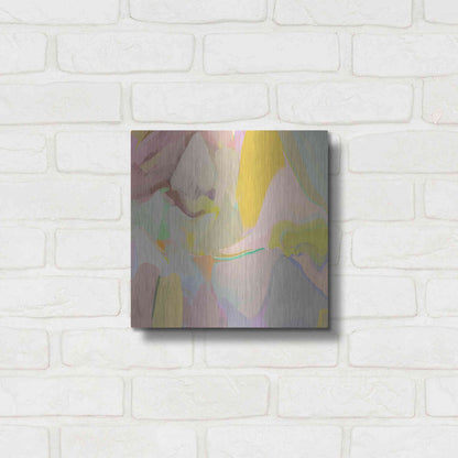 Luxe Metal Art 'Sunny City' by Irena Orlov, Metal Wall Art,12x12