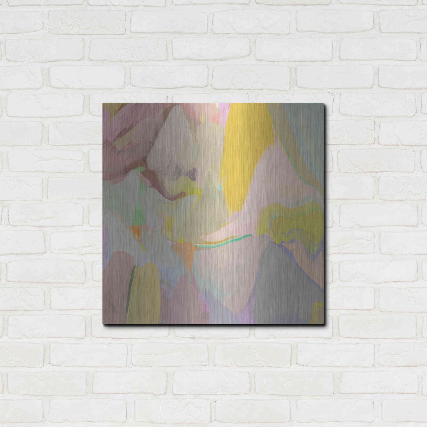 Luxe Metal Art 'Sunny City' by Irena Orlov, Metal Wall Art,24x24