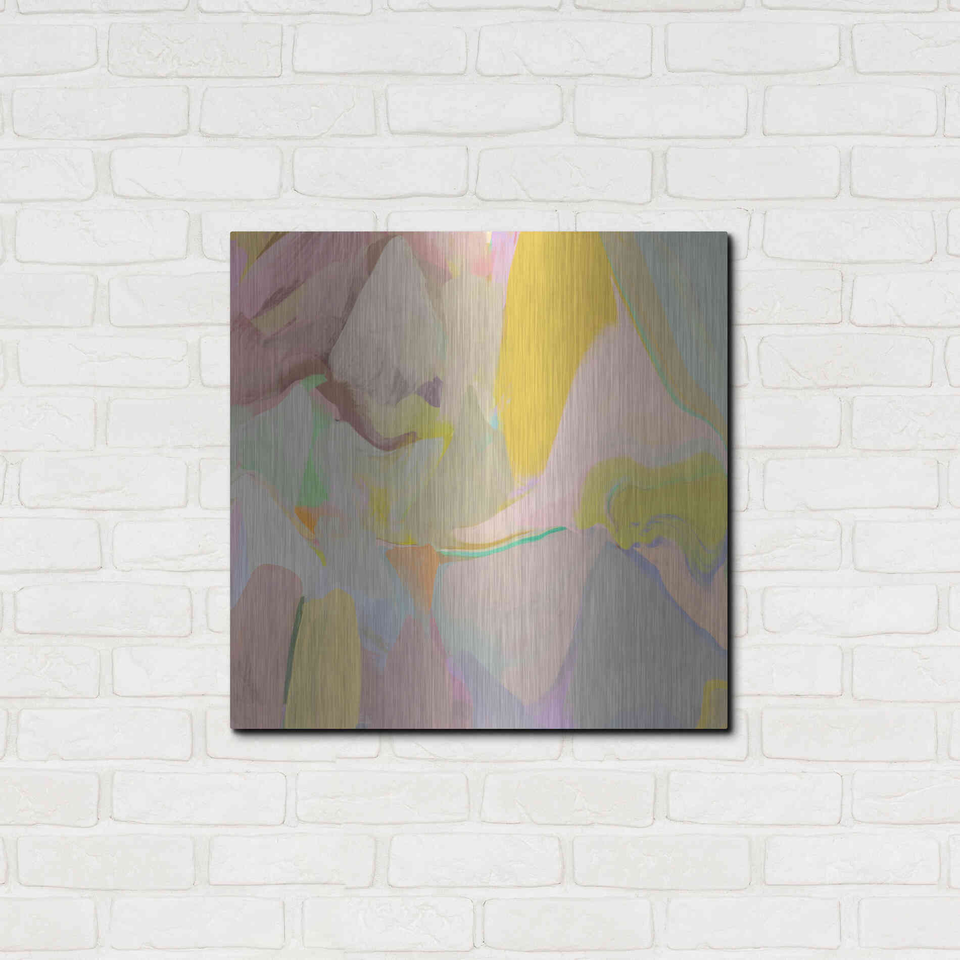 Luxe Metal Art 'Sunny City' by Irena Orlov, Metal Wall Art,24x24