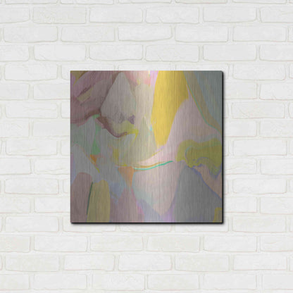 Luxe Metal Art 'Sunny City' by Irena Orlov, Metal Wall Art,24x24