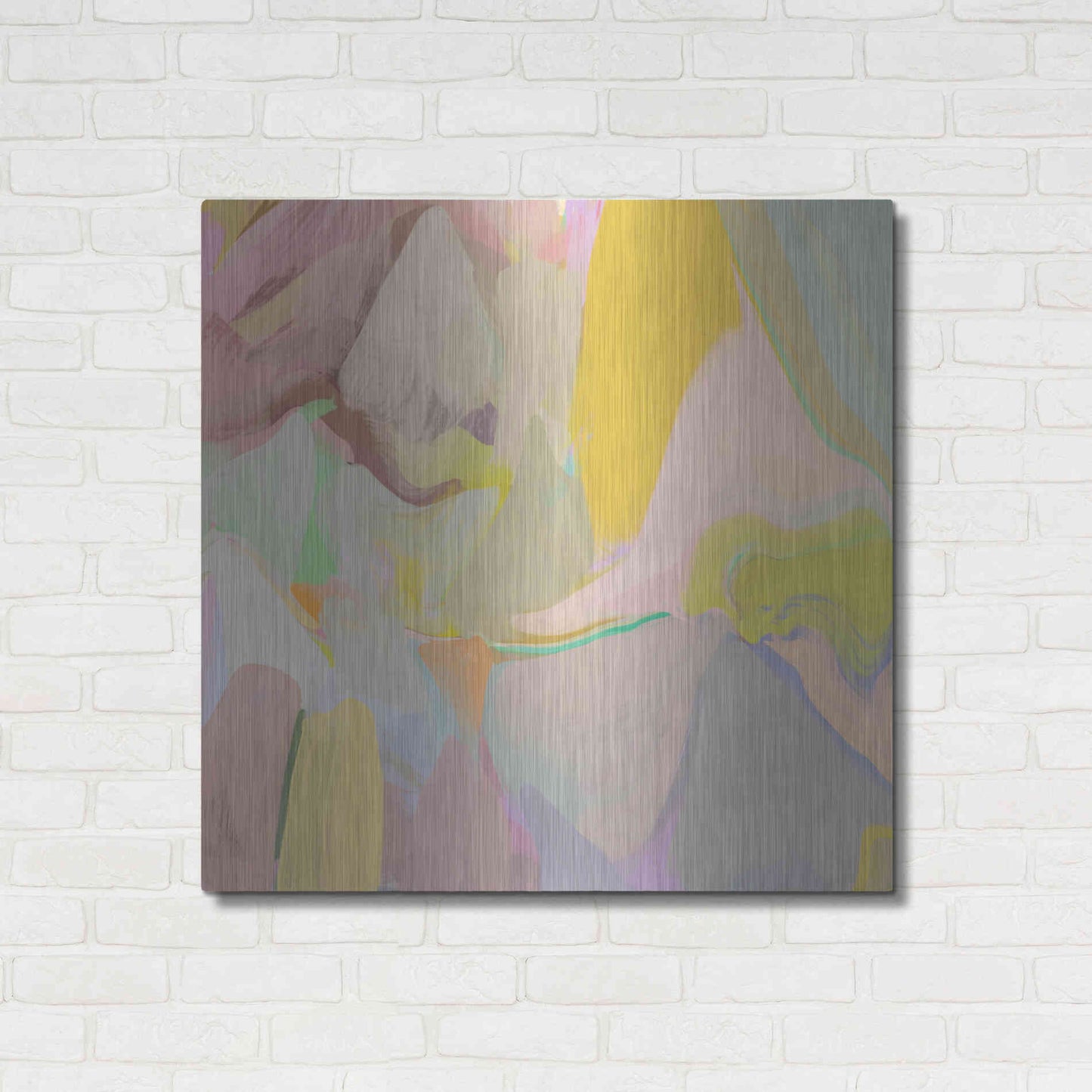 Luxe Metal Art 'Sunny City' by Irena Orlov, Metal Wall Art,36x36