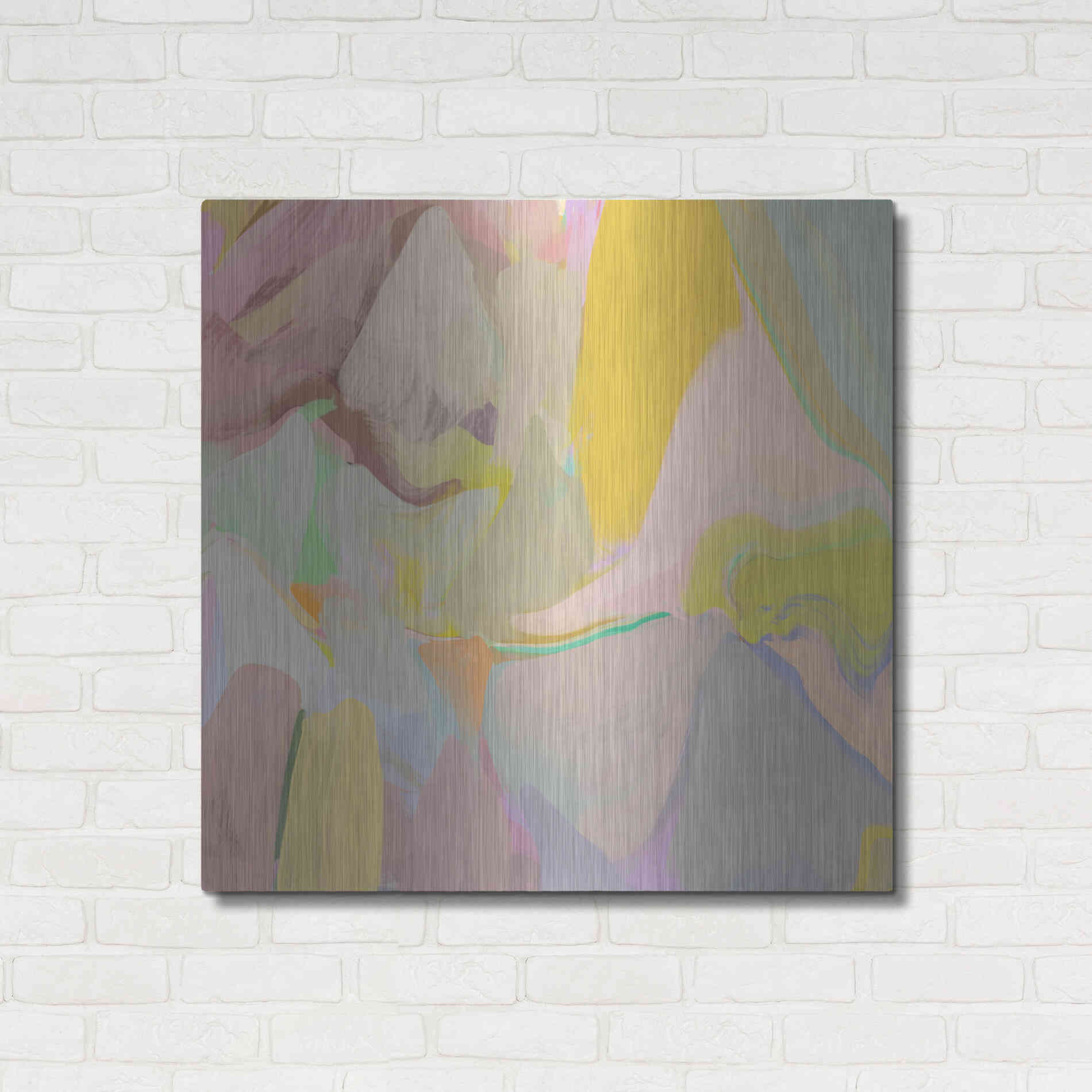 Luxe Metal Art 'Sunny City' by Irena Orlov, Metal Wall Art,36x36