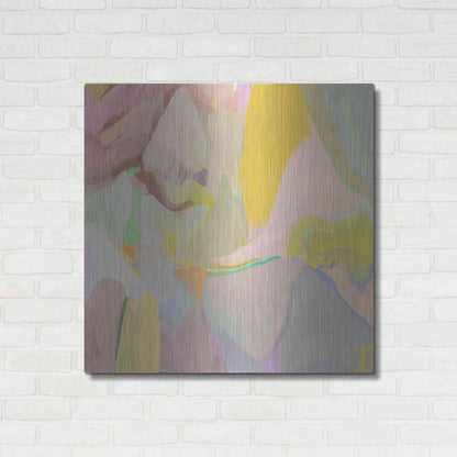 Luxe Metal Art 'Sunny City' by Irena Orlov, Metal Wall Art,36x36