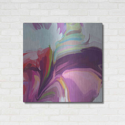 Luxe Metal Art 'Desert Mirage 23' by Irena Orlov, Metal Wall Art,36x36