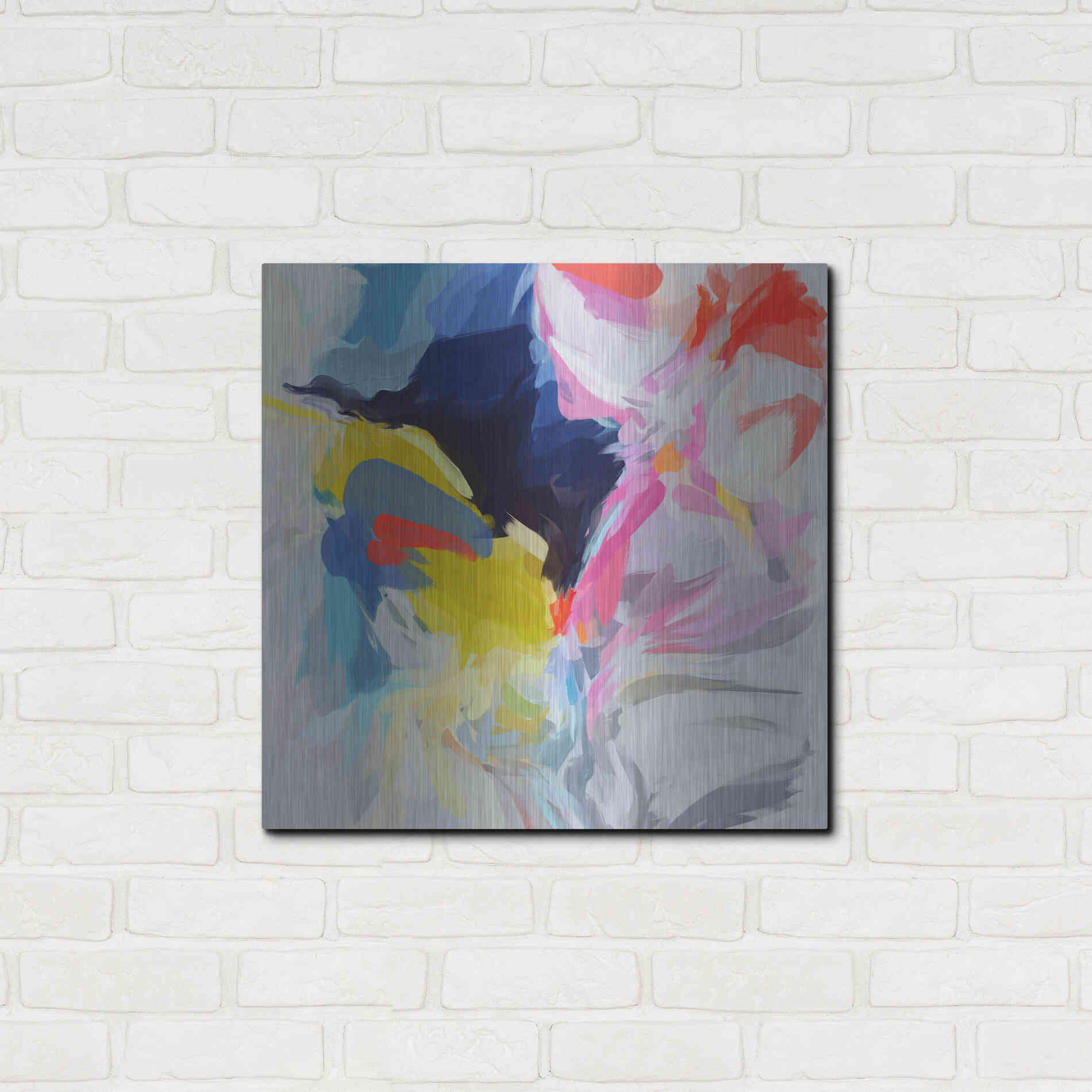 Luxe Metal Art 'Divine Potential 3' by Irena Orlov, Metal Wall Art,24x24