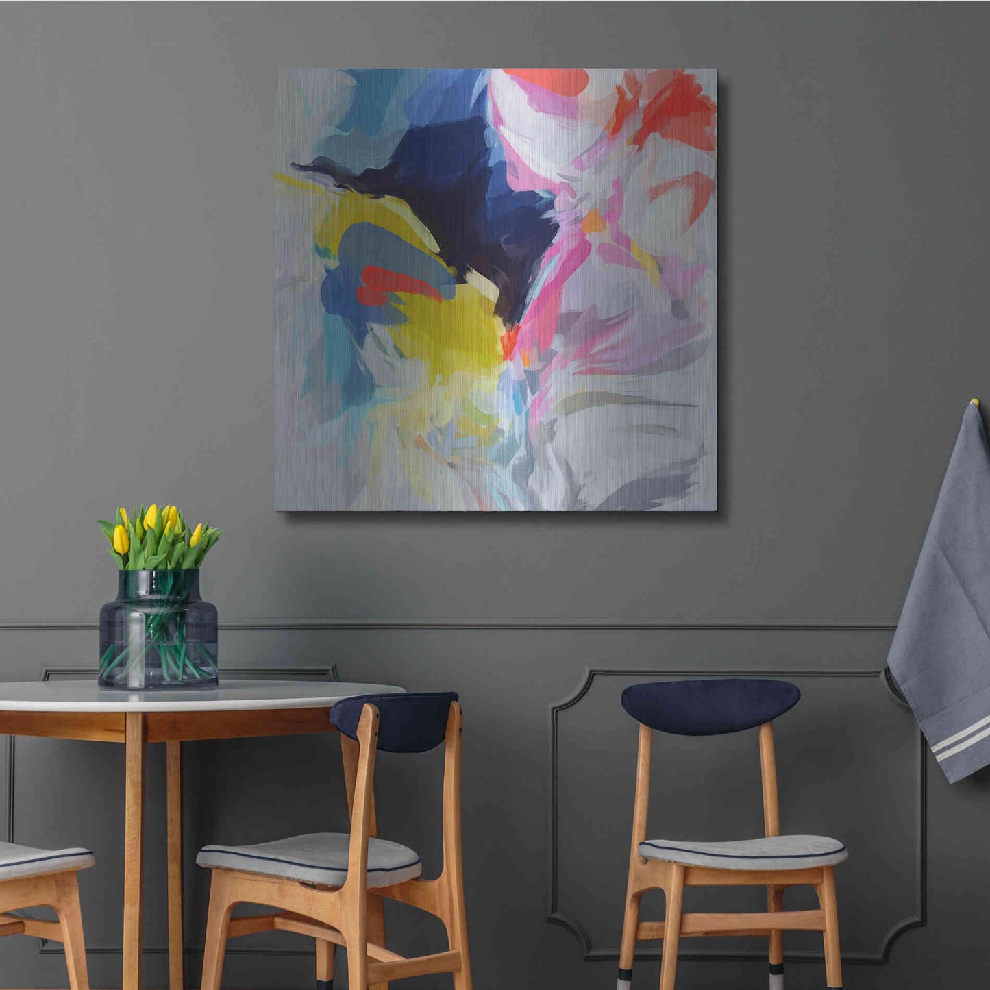 Luxe Metal Art 'Divine Potential 3' by Irena Orlov, Metal Wall Art,36x36