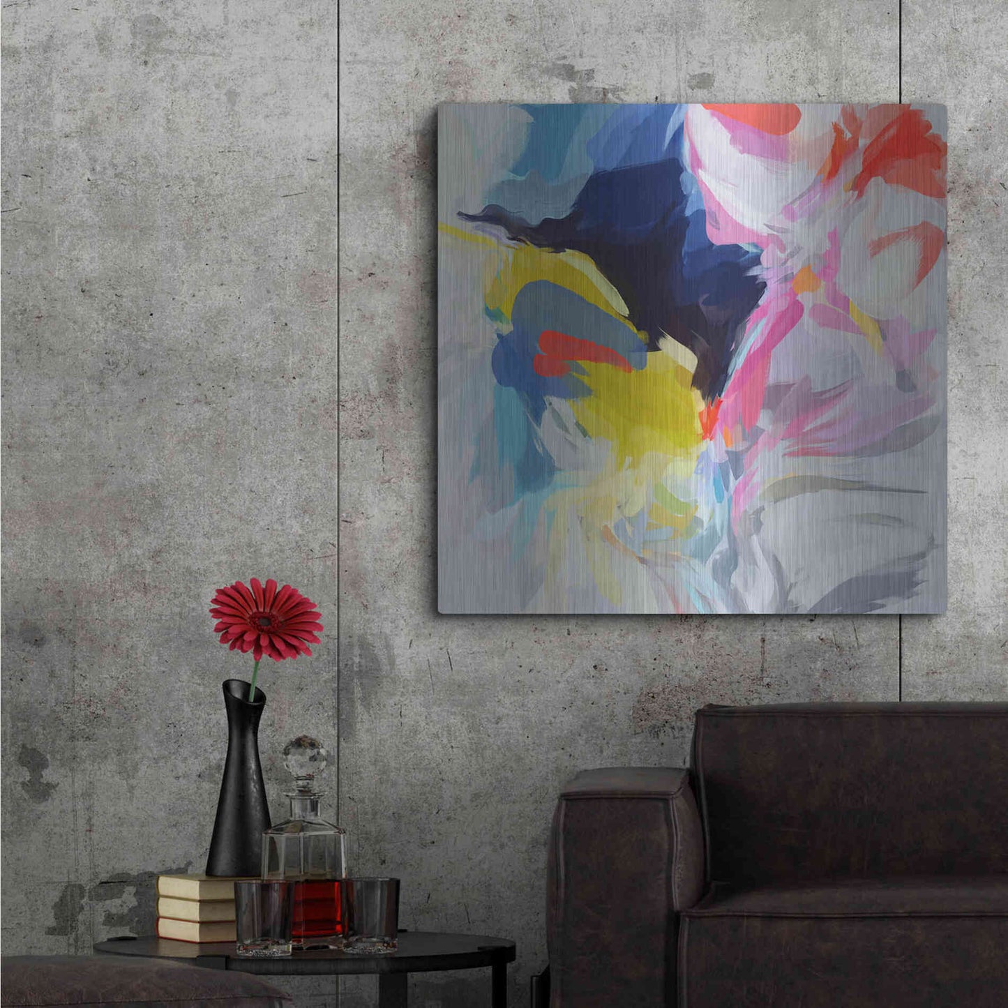 Luxe Metal Art 'Divine Potential 3' by Irena Orlov, Metal Wall Art,36x36