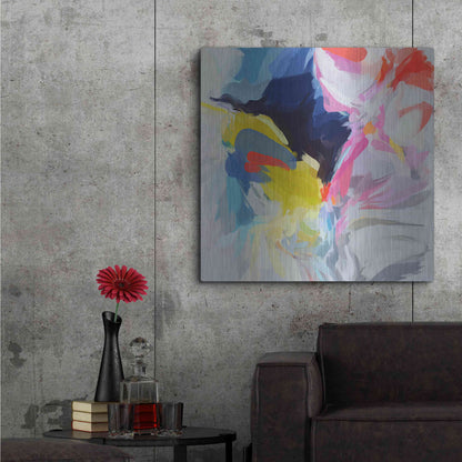 Luxe Metal Art 'Divine Potential 3' by Irena Orlov, Metal Wall Art,36x36