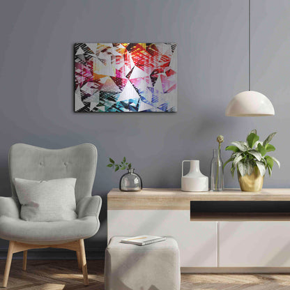 Luxe Metal Art 'City Lights 4' by Irena Orlov, Metal Wall Art,24x16