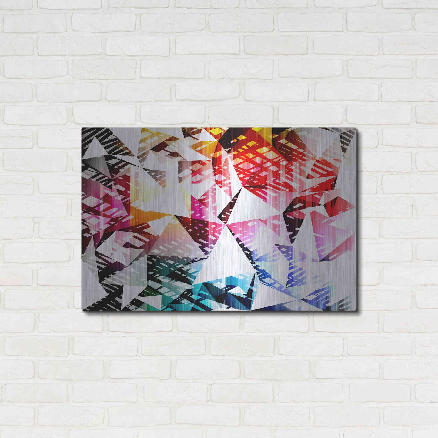 Luxe Metal Art 'City Lights 4' by Irena Orlov, Metal Wall Art,36x24