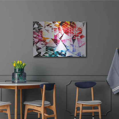 Luxe Metal Art 'City Lights 4' by Irena Orlov, Metal Wall Art,36x24