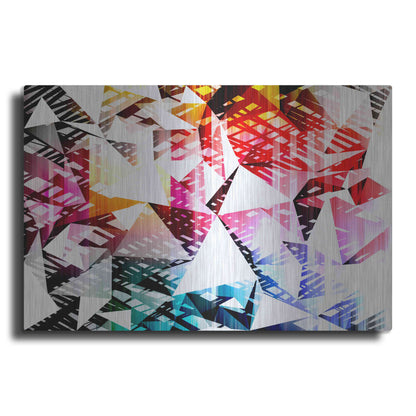 Luxe Metal Art 'City Lights 4' by Irena Orlov, Metal Wall Art