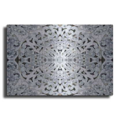 Luxe Metal Art 'Elegant Pattern 3' by Irena Orlov, Metal Wall Art