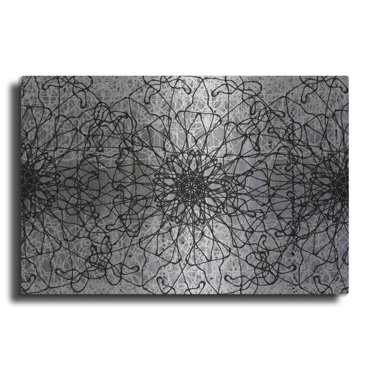 Luxe Metal Art 'Elegant Pattern 2' by Irena Orlov, Metal Wall Art