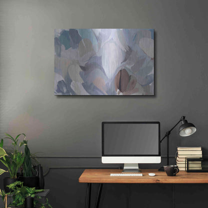 Luxe Metal Art 'The Color Movement 19' by Irena Orlov, Metal Wall Art,36x24