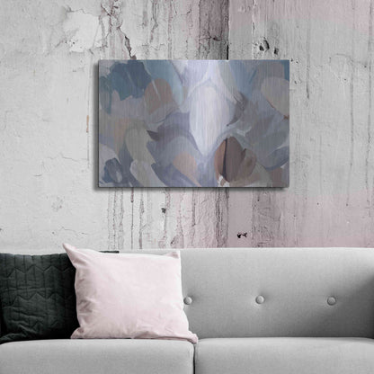 Luxe Metal Art 'The Color Movement 19' by Irena Orlov, Metal Wall Art,36x24