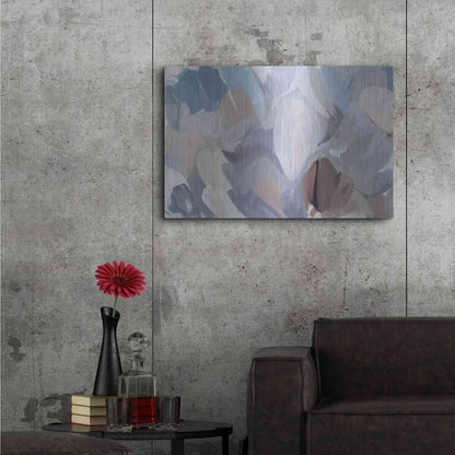 Luxe Metal Art 'The Color Movement 19' by Irena Orlov, Metal Wall Art,36x24