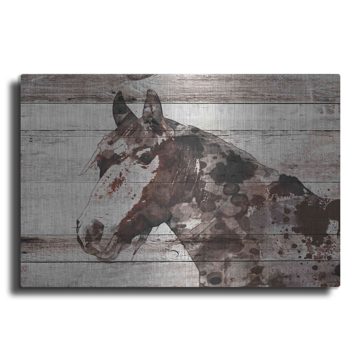 Luxe Metal Art 'Jalisco Horse' by Irena Orlov, Metal Wall Art