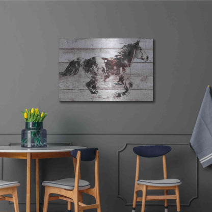 Luxe Metal Art 'Running Arabian Horse' by Irena Orlov, Metal Wall Art,36x24