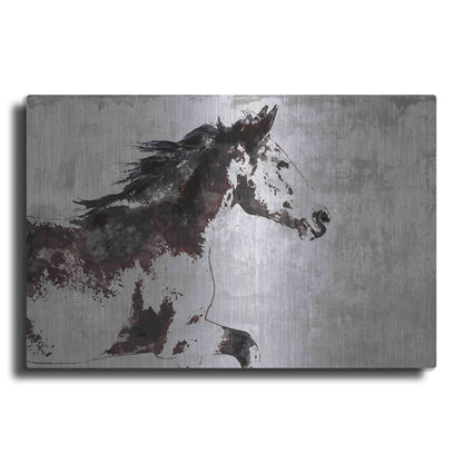 Luxe Metal Art 'Horse Race' by Irena Orlov, Metal Wall Art