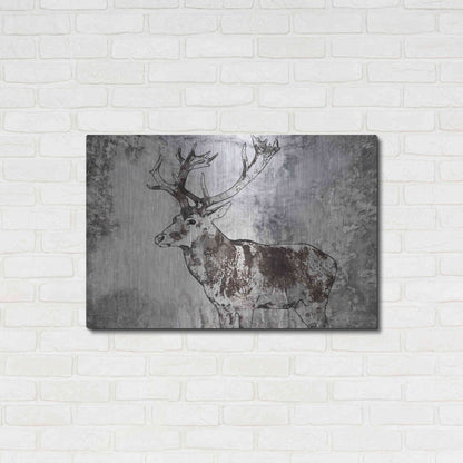 Luxe Metal Art 'Javan Rusa' by Irena Orlov, Metal Wall Art,36x24