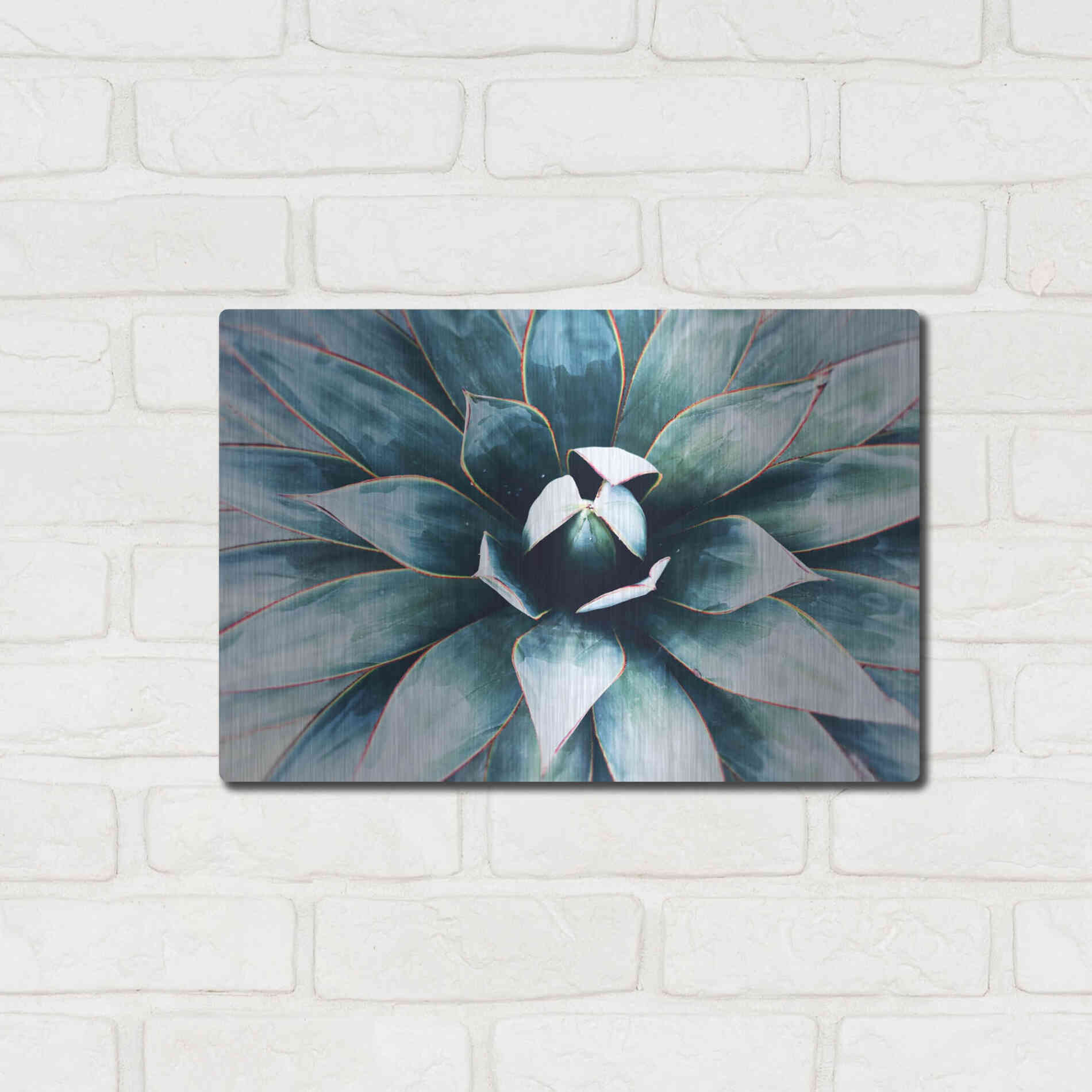 Luxe Metal Art 'Tropical Star' by Irena Orlov, Metal Wall Art,16x12