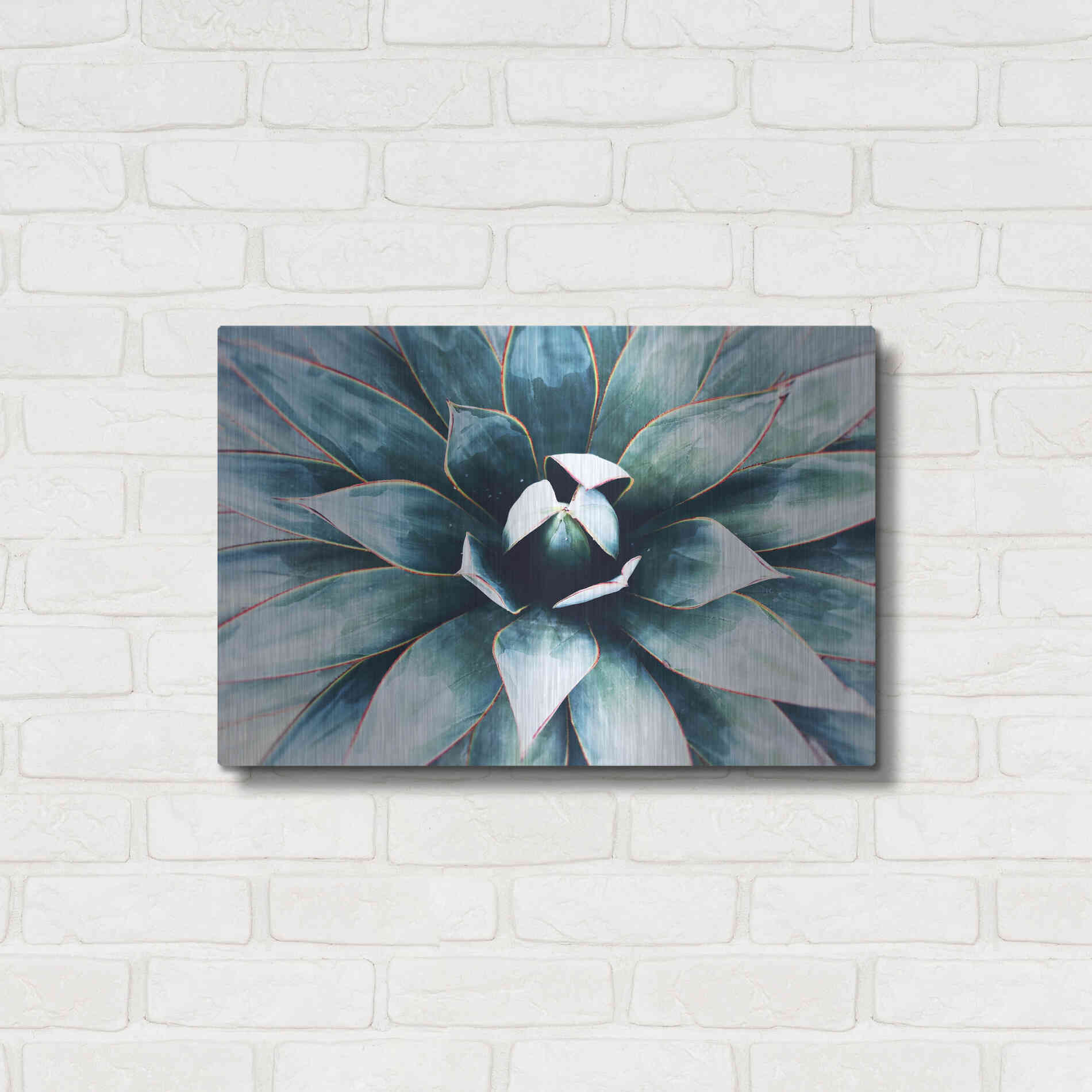 Luxe Metal Art 'Tropical Star' by Irena Orlov, Metal Wall Art,24x16