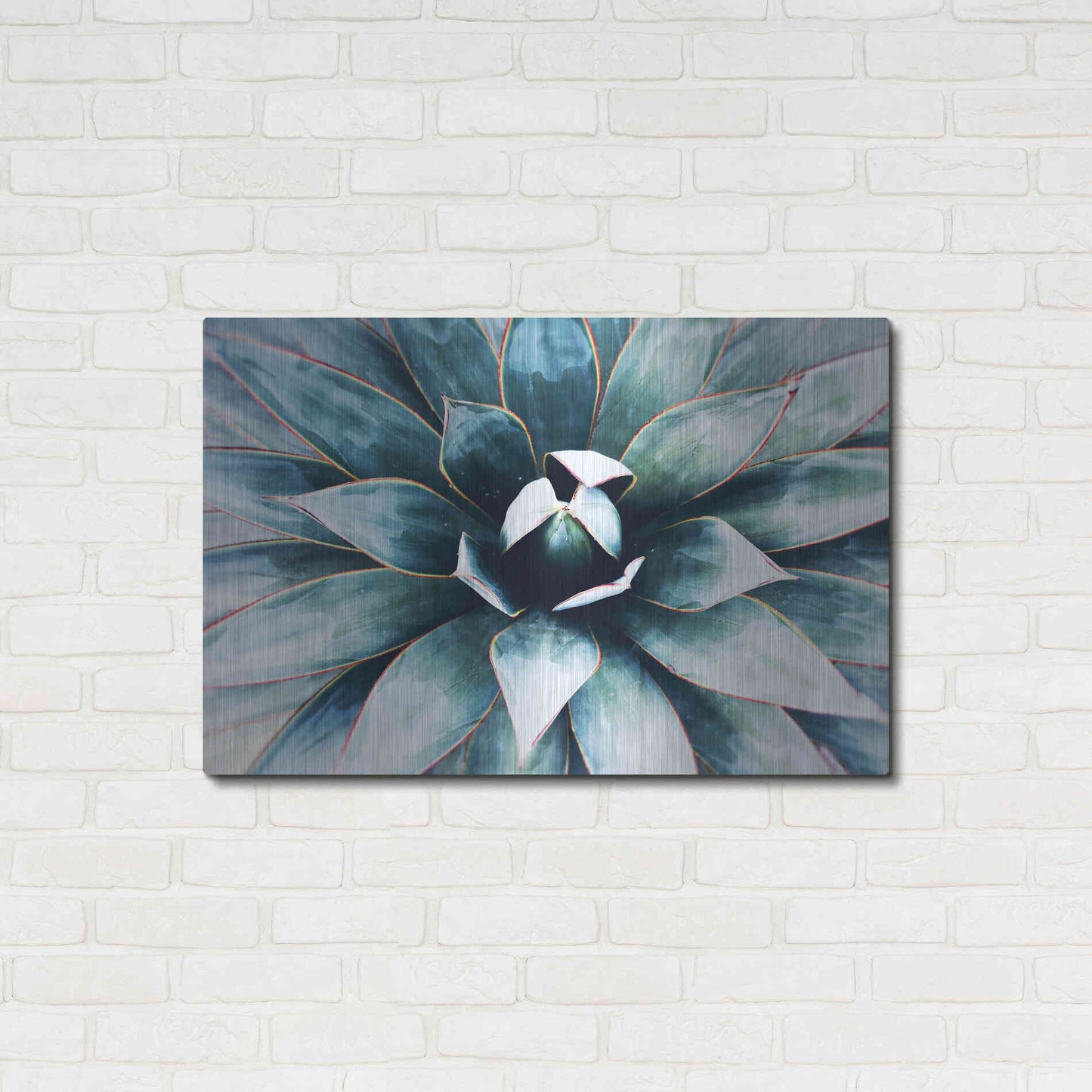 Luxe Metal Art 'Tropical Star' by Irena Orlov, Metal Wall Art,36x24