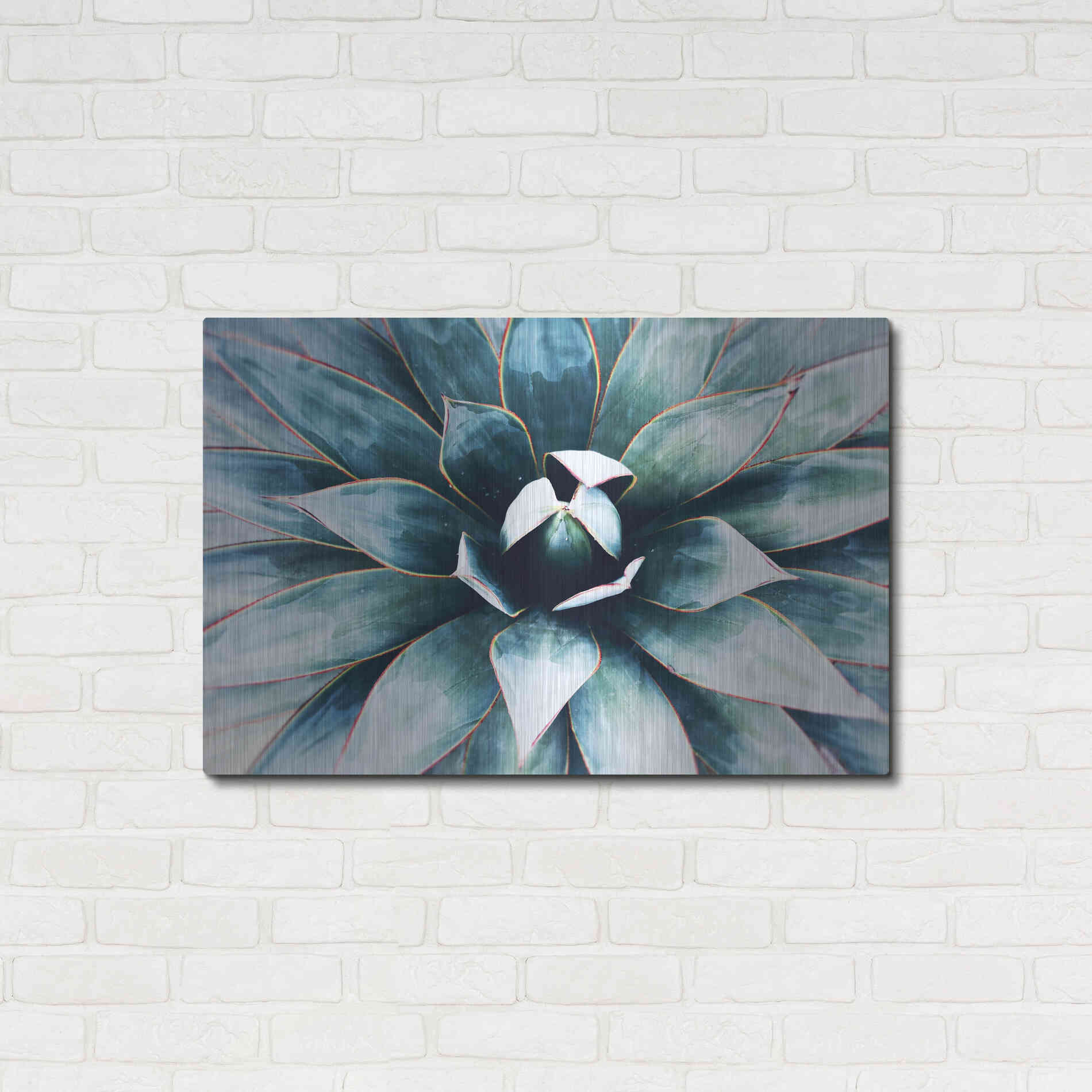 Luxe Metal Art 'Tropical Star' by Irena Orlov, Metal Wall Art,36x24